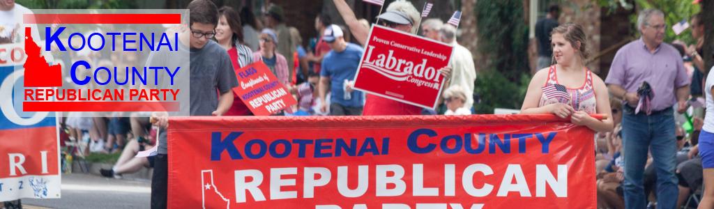 Kootenai County Republican Party in the 2014 American Heroes Parade