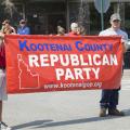 Kootenai County Republican entry in the Rathdrum Days Parade - Photo courtesy of 29k Productions