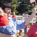 Kootenai County Republican Committeman for Precinct 52 Bjorn Handeen at Hayden Days